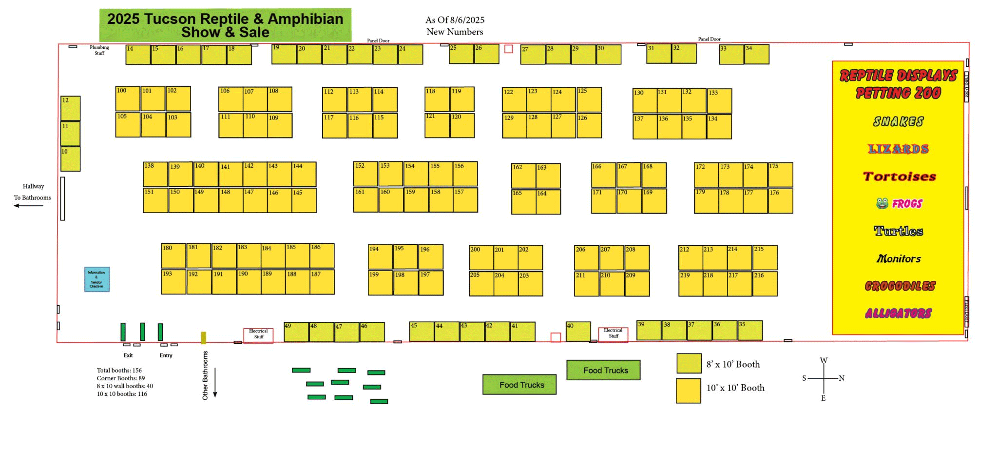 Vendor Show Layout